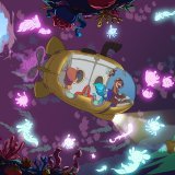 Dans le deuxième tome, Louisa et Doudou mènent l'enquête sur l'île des intestins.